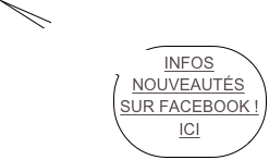 INFOS NOUVEAUTÉS SUR FACEBOOK !
ICI